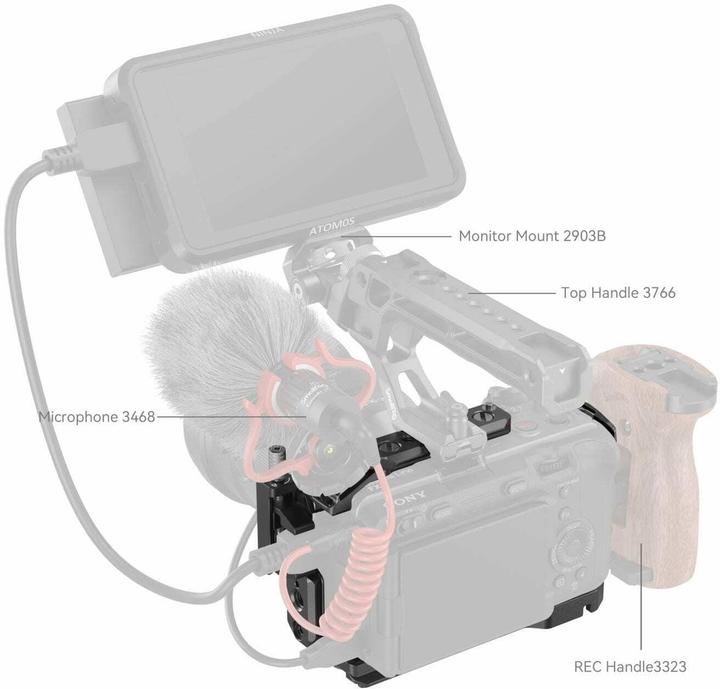 Immagine prodotto SmallRig Gabbia per Sony FX3 / FX30 (Gabbietta)