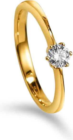 Actual product image Muau Solitaire (54, 750/18 K Gold)