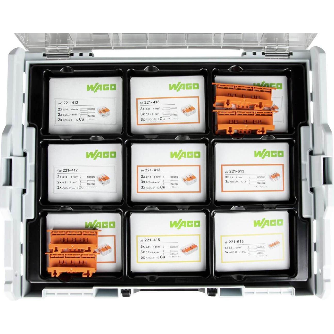 Thumbnail - Wago, Kabelverbindung, 887-931 Verbindungsklemmenset,L-BOXXÂ 102,Serie 221 - 4mmÂ² & 6mmÂ²