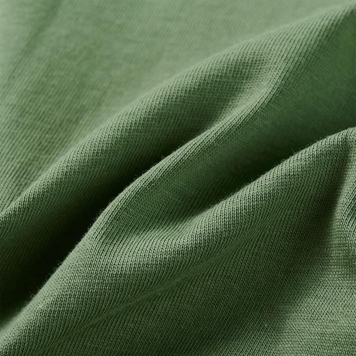 Produktbild vidaXL Kinder-Langarmshirt Helles Khaki 128,Material: 100