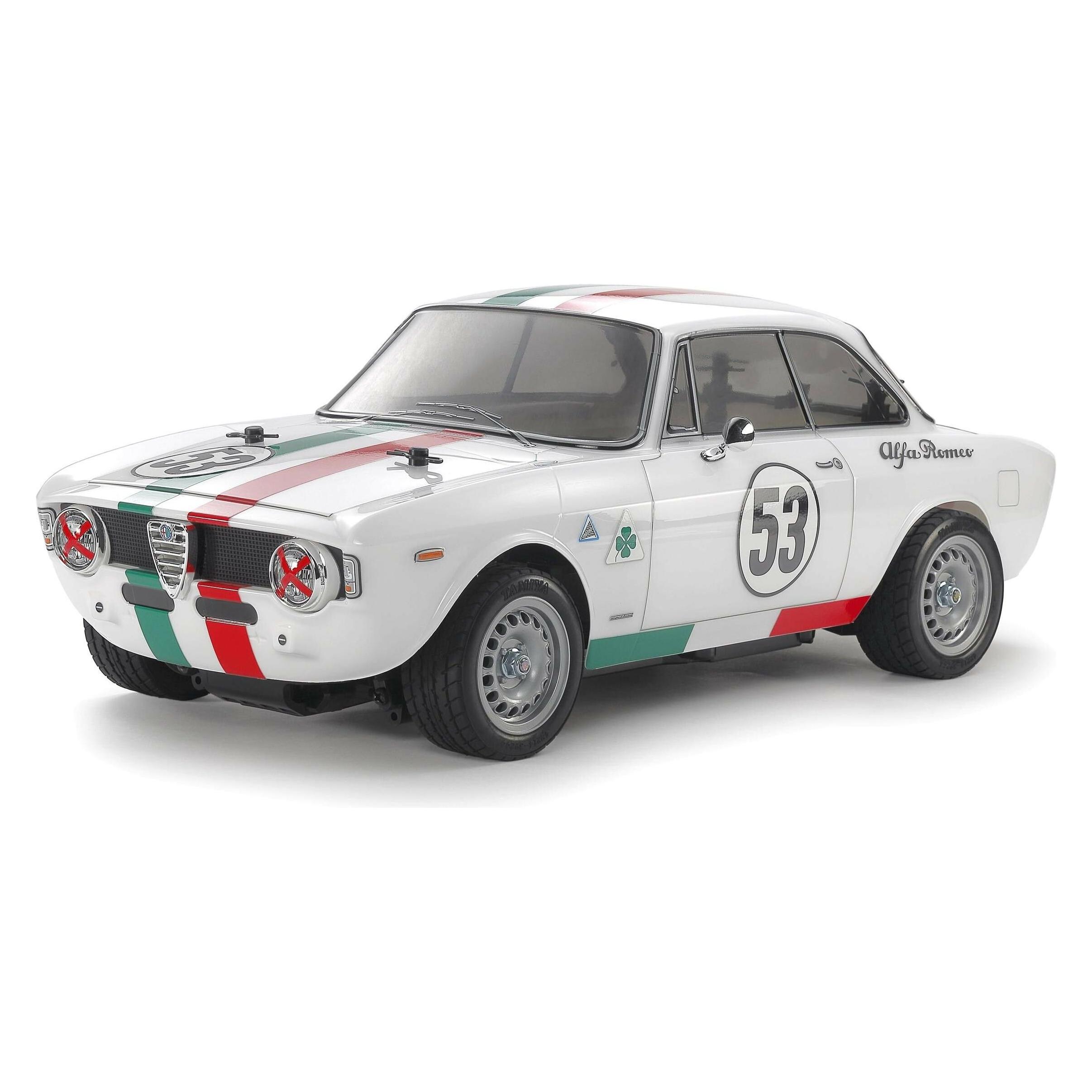 Tamiya 1, 10 Rc Alfa Rom. Giulia Club Lack.Mb-01 (Kit)