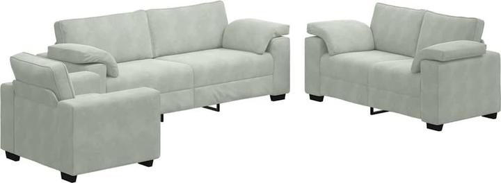 Actual product image vidaXL Sofagarnitur (2 person sofa, 3-seater, Upholstery set)
