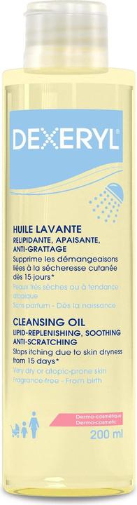 Actual product image Pierre Fabre Dexeryl Dexeryl Shower Cleansing Oil 200 Ml (200 ml)