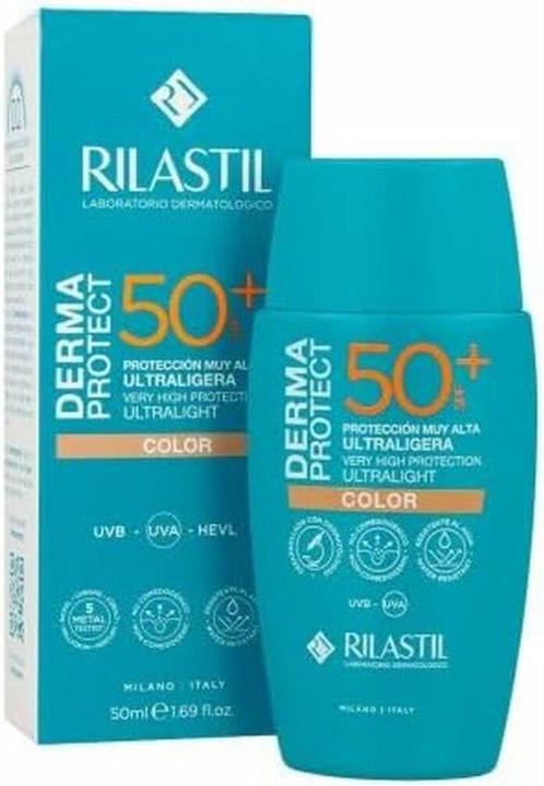 Produktbild Rilastil Dermaprotect Ultra-Light Sunscreen With Color Spf 50+ 50 Ml (Sonnencreme, SPF 50+, 50 ml)
