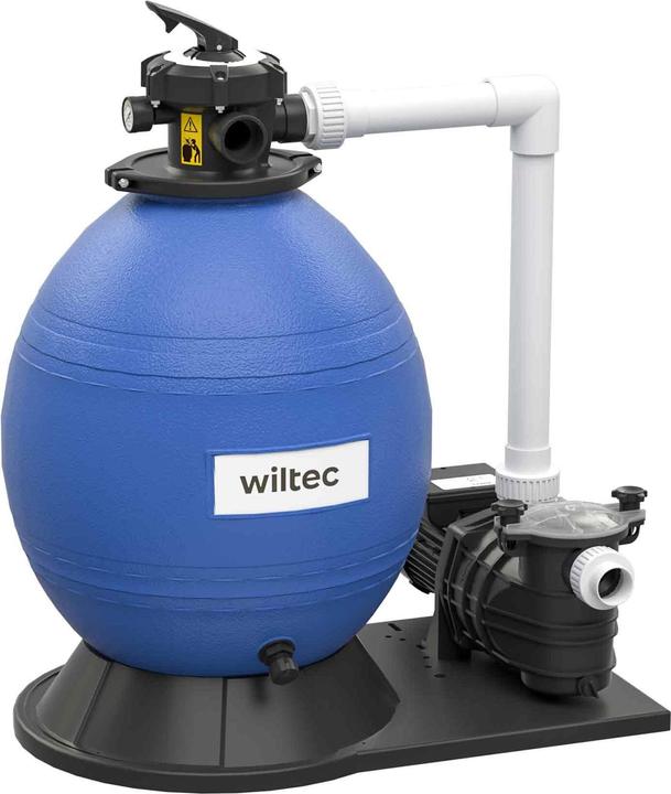 Produktbild Wiltec Sandfilteranlage 750W 71l Filtertank 20000l/h Pool Pumpe Filterpumpe