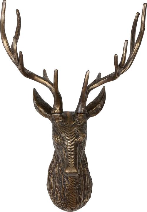 Gilde Wandobjekt Hirsch Liam