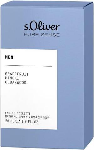 Actual product image S.Oliver Men Eau de Toilette Natural (Eau de toilette, 50 ml)