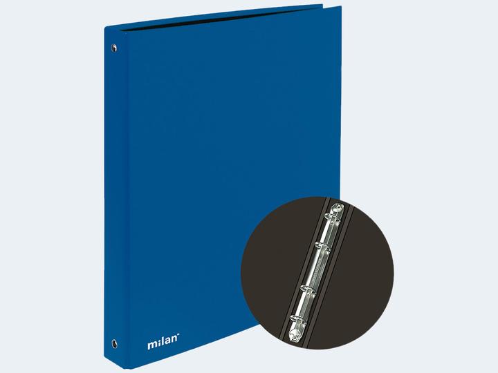 Image du produit Pagna Classeur à anneaux A4 4 anneaux bleu (A4)