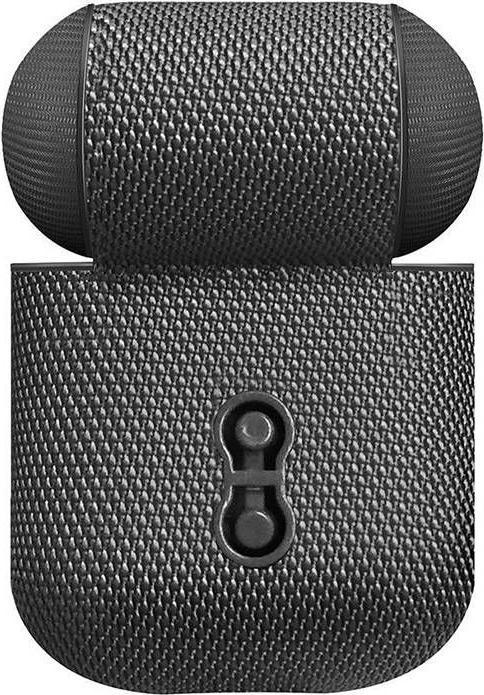Actual product image Cygnett TekView Slim Case for AirPods 1 & 2 - Grey/Black (Headphone sleeve)
