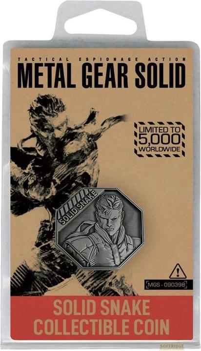 Image du produit Fanattik Metal Gear Solid pièce de collection Solid Snake Edition Limitée