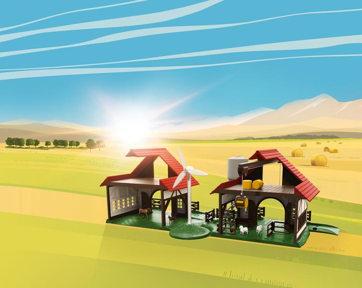 Produktbild Märklin 72212 H0 Bauernhof Bausatz