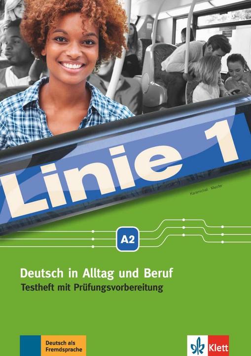 Produktbild Linie 1 A2. Testheft mit Audio-CD (Deutsch, Ekaterini Karamichali, Hildegard Meister, 2016)