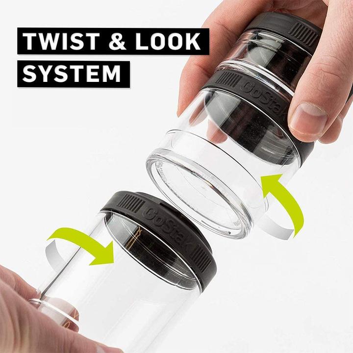 Actual product image Blender Bottle GoStak 3-pack (0.10 l)