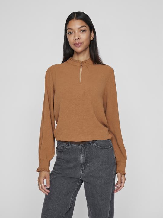 Produktbild Vila High Neck Oberteil mit langen Ärmeln (42)