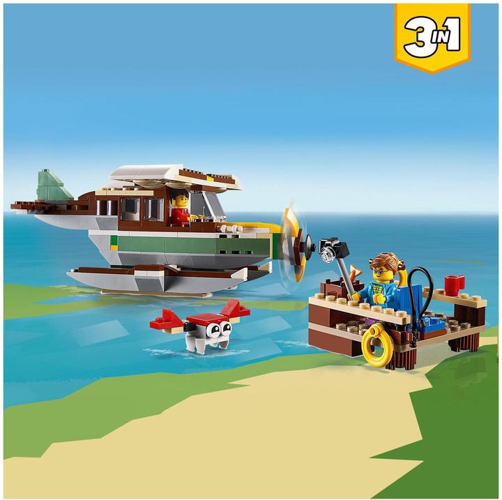 Actual product image LEGO Houseboat (31093, LEGO Creator 3-in-1)