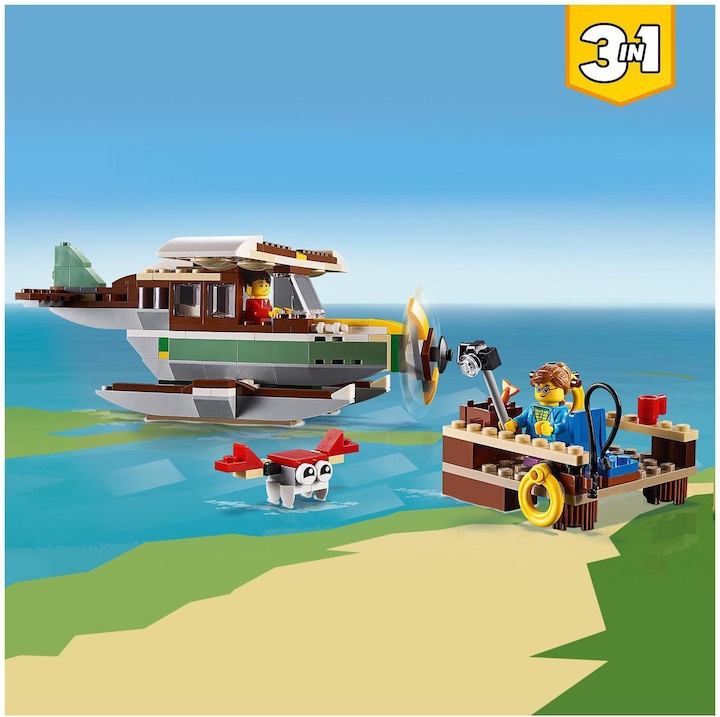Actual product image LEGO Houseboat (31093, LEGO Creator 3-in-1)