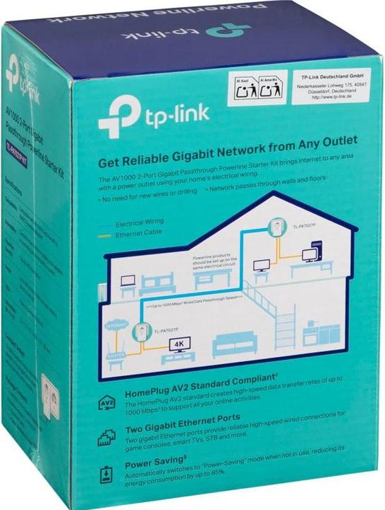 Immagine prodotto TP-Link AV1000 (1000 Mbit/s)