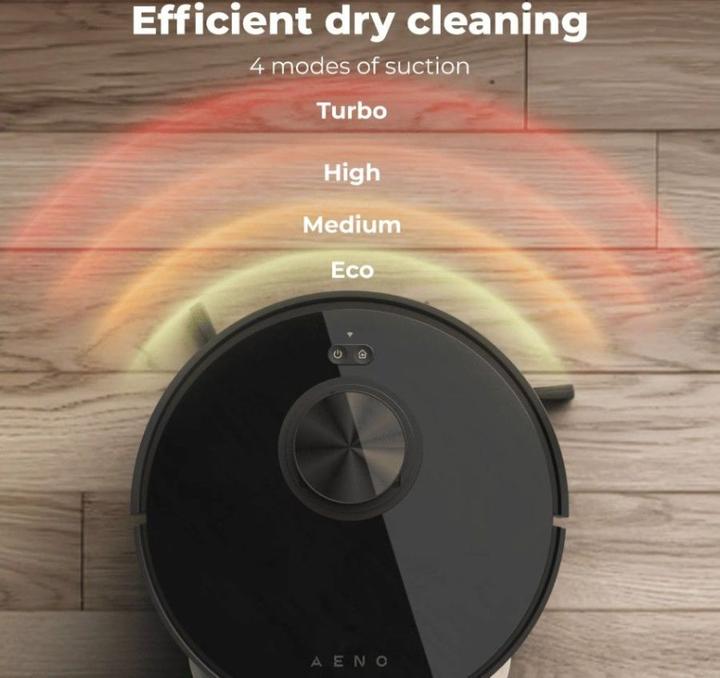 Actual product image Aeno Vacuum cleaner Robot Vacuum Cleaner RC5S Black (Vacuum mopping robot)