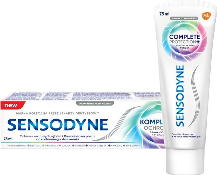 Sensodyne Complete Bescherming Tandpasta Met Fluoride 75Ml (75 ml)