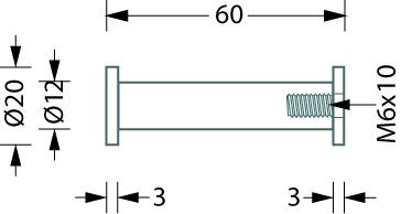 Immagine prodotto Phos Gancio appendiabiti