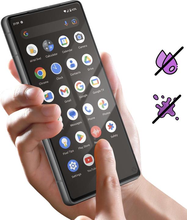 Actual product image Bigben Connected Glass screen protector (1 Piece, Google Pixel 7a)