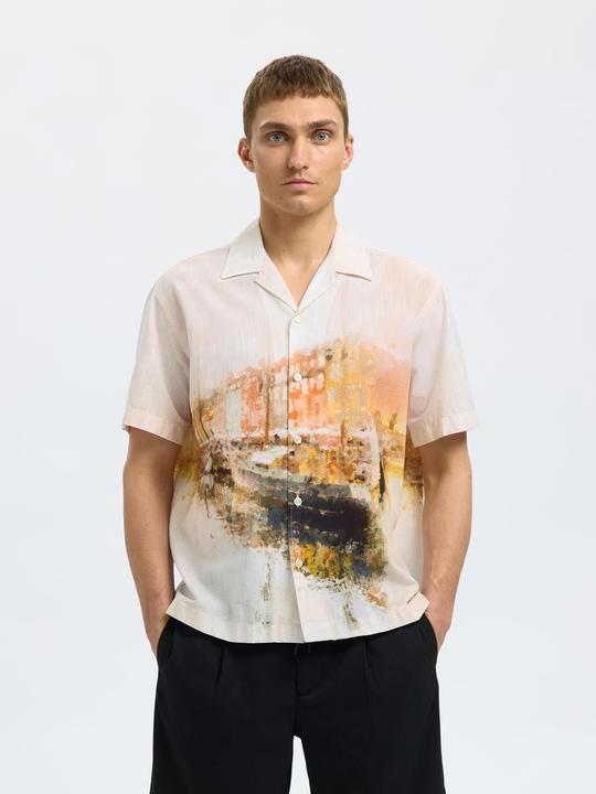 Actual product image Selected Homme Print Kurzarmhemd (XL)