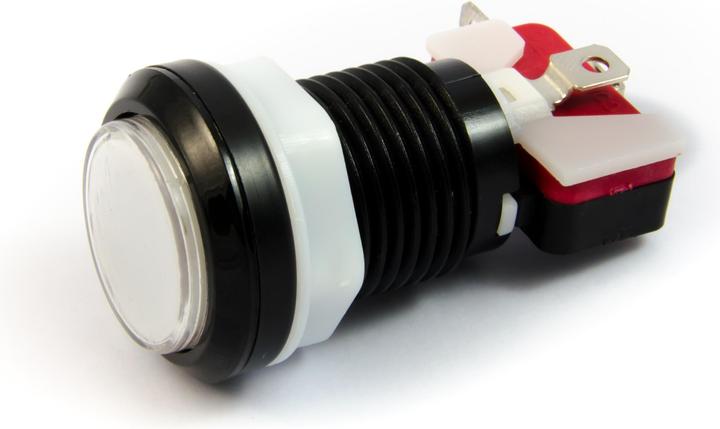Produktbild Purecrea Arcade Taster Button beleuchtet 33mm - Weiss