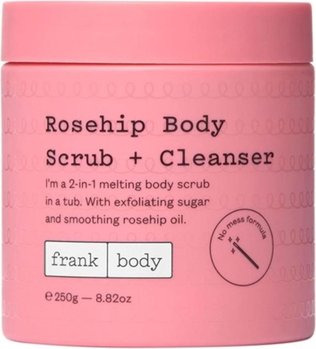 Frank Body Rosehip Body Scrub Cleanser 250g
