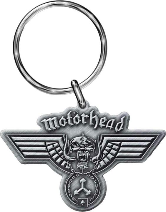 Actual product image Motorhead Hammered Die Cast Keyring