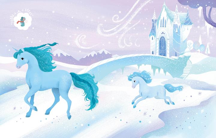 Actual product image My glittery sticker book. Unicorns