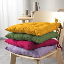 Actual product image Douceur D'intérieur Pillow for seat, quilted, lilac, 40 x 40 cm (40 x 40 x 6 cm)