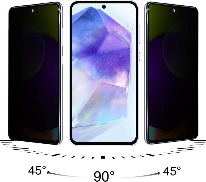 Immagine prodotto Screenguard Schermo Privacy Samsung Galaxy A55 5G Schermo protettivo in vetro blindato (1 pz., Samsung Galaxy A55)