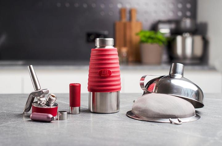 Actual product image Kisag Heat Protector for 0.5 l Whipper Red (0.50 l)