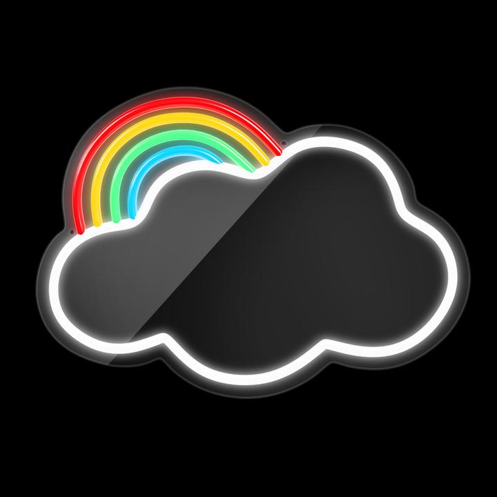 Immagine prodotto Forever Light Neon SPECCHIO LED CLOUD multicolore FMNE05 (1.80 x 38.50 cm)