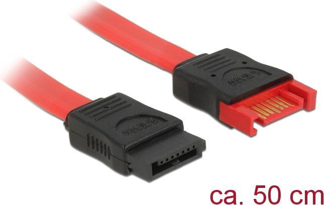 Image du produit Delock Câble d'extension SATA (50 cm, SATA)