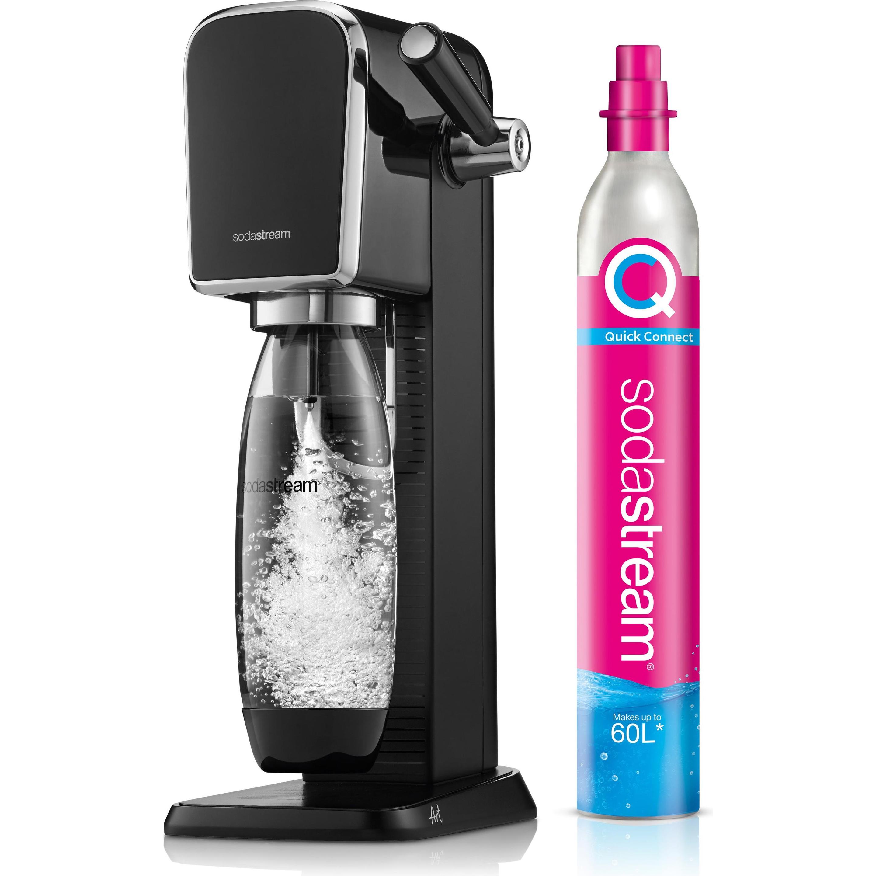 SodaStream Art, Gasatore d'acqua, Nero