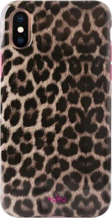 Produktbild Puro Dėklas Glam Leopard Cover iPhone XS/ X (leo 2) Limited Edition (Apple iPhone X, Apple iPhone XS)