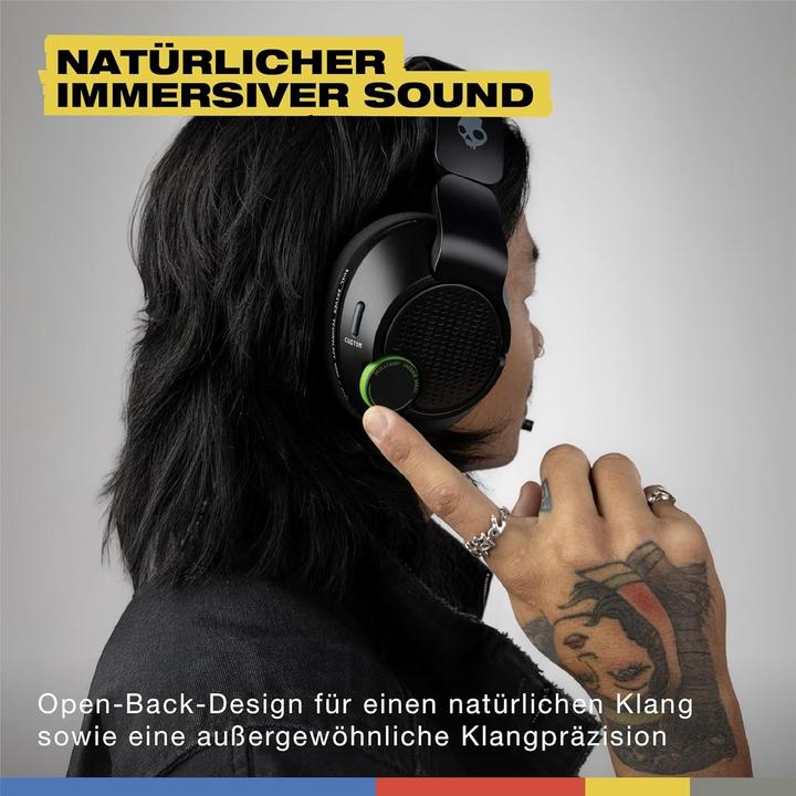 Actual product image Skullcandy Crusher Plyr 720 Xbox Headphones, black (Cable, Wireless)