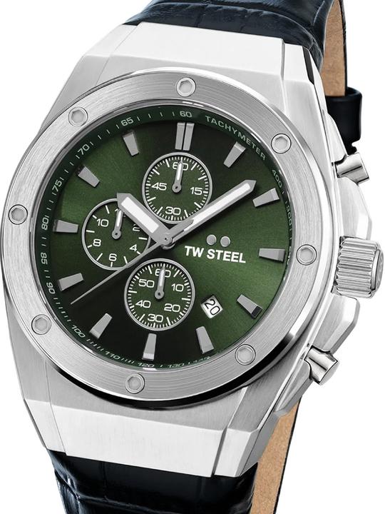 Produktbild TW-Steel CE4101 CEO Tech Chronograph Herrenuhr 44mm 10ATM (Chronograph, 44 mm)