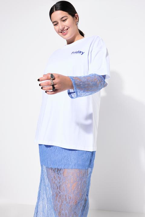 Actual product image Studio Untold Men-Shirt, oversized, Rückenprint, Halbarm (54)