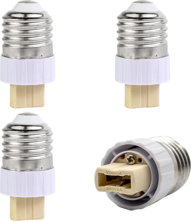 Produktbild Intirilife E14 auf GU10 Lampensockel Adapter