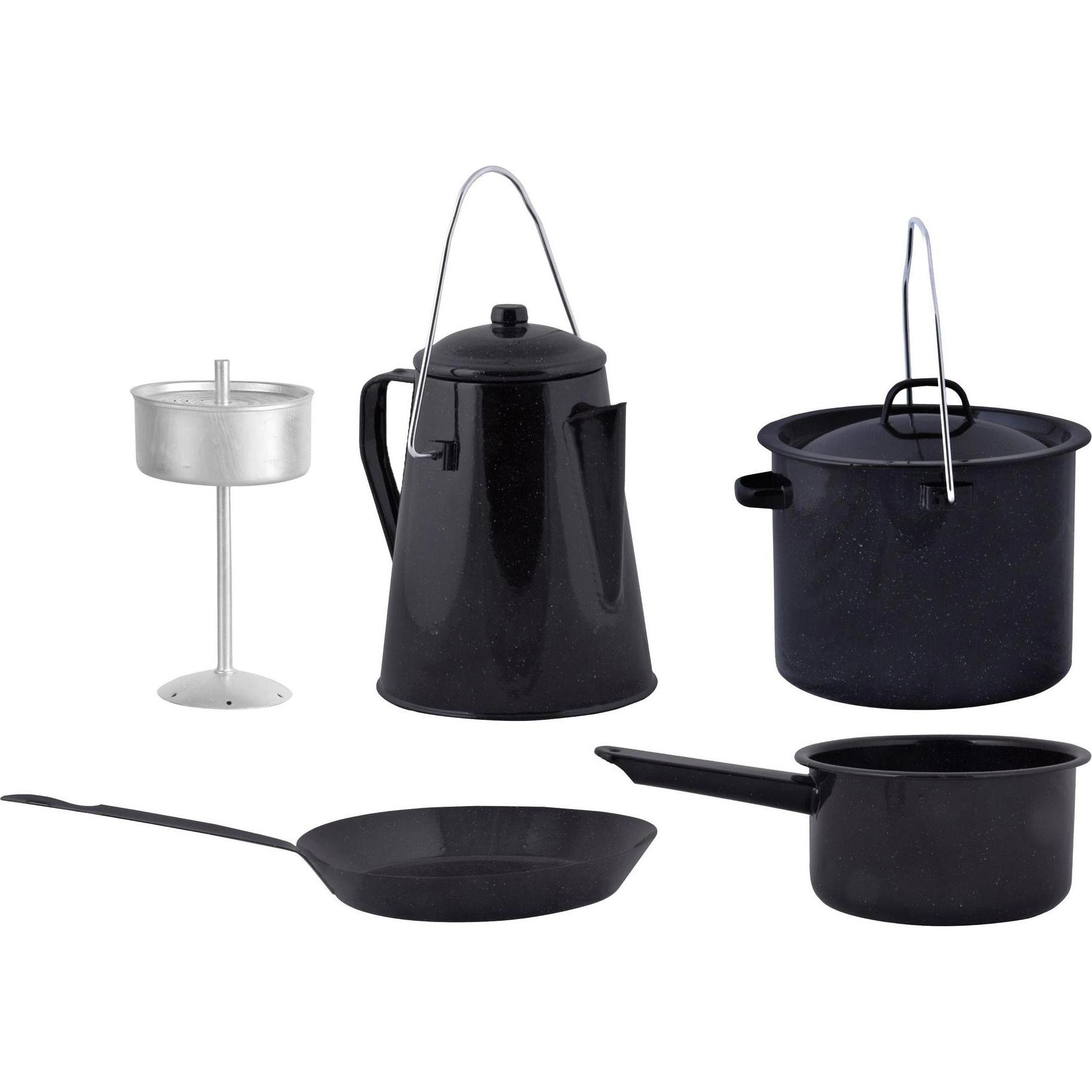 Esschert Design, Grillgeschirr, Outdoor Kochset, 4-teilig