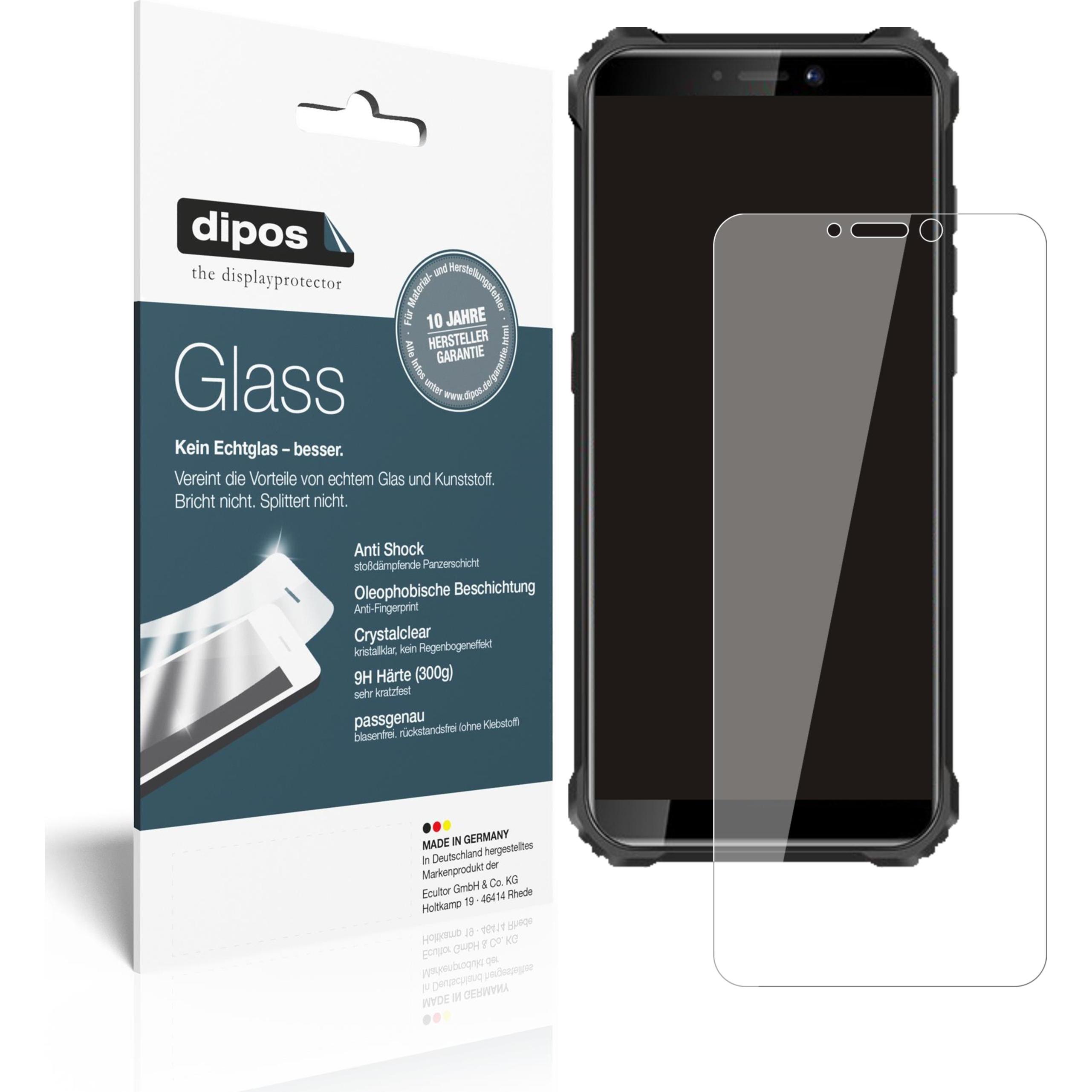 Thumbnail - Dipos Displayschutz Anti-Shock (2 Stück, Oukitel WP5 Pro), Smartphone Schutzfolie, Transparent