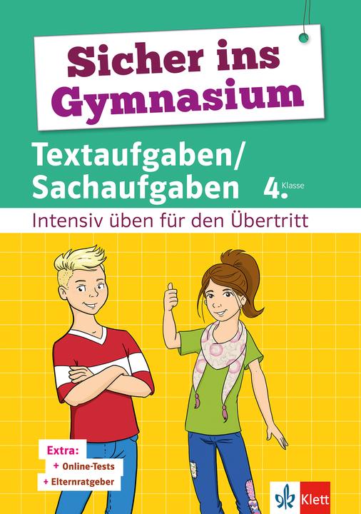 Produktbild Sicher ins Gymnasium Textaufgaben/Sachaufgaben 4. Klasse (Deutsch, 2017)