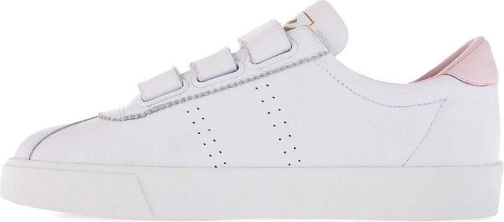 Actual product image Superga Womens/Ladies 2870 Sport Club S Leather 3 Touch Fastening Strap Trainers (35)