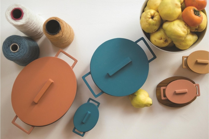 Immagine prodotto Sambonet Tritacarne in terracotta Cotto, 24,5 cm (24 cm, Pirofila + casseruola, Ghisa)