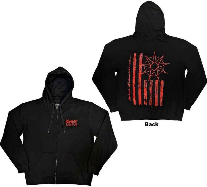 Image du produit Slipknot 9-Point Flag (Zipper-Hoodie) (XL)