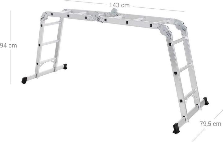 Actual product image Songmics Caroline (Multi-purpose ladder, 344 cm)