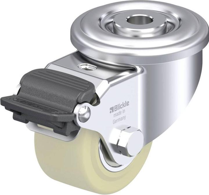 Image du produit kaiserkraft Roulette pivotante compacte en tôle d'acier LR-GSPO 60K