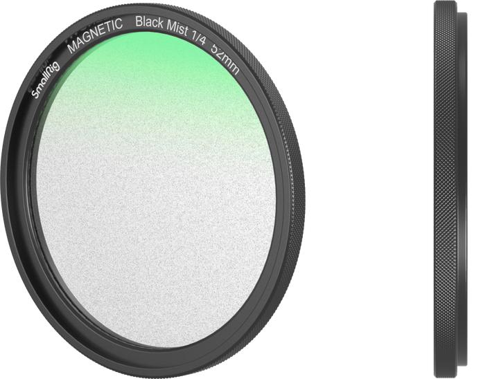 Produktbild SmallRig 4217 MagEase Magnetic 1/4 Effect Black Mist Filter Kit (52mm) (52 mm, Black Mist Filter)
